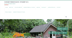 Desktop Screenshot of imkerswezep.nl
